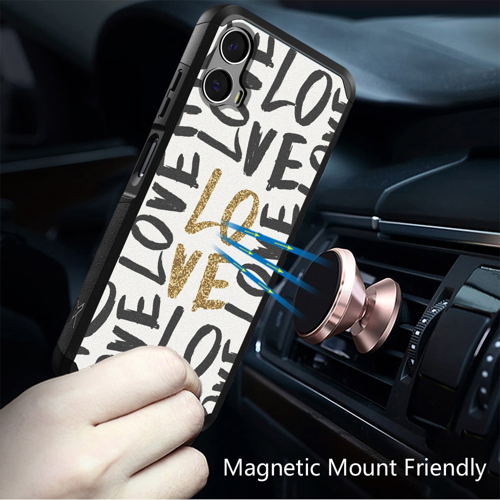 For Moto G Power 5G 2024 Tough Strong Hybrid Design Dual Layer Phone Case Cover - Zdjęcie 13 z 31