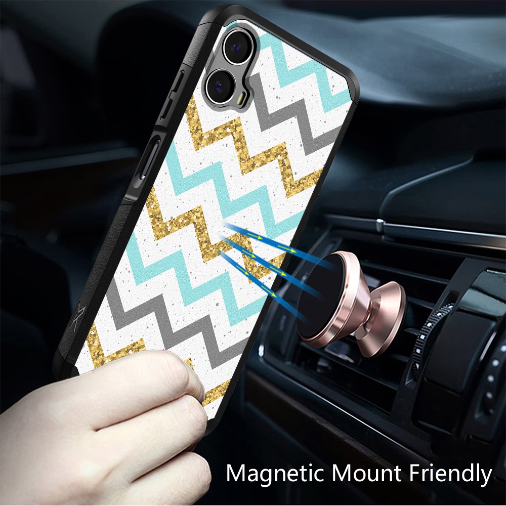For Moto G Power 5G 2024 Tough Strong Hybrid Design Dual Layer Phone Case Cover - Zdjęcie 28 z 31