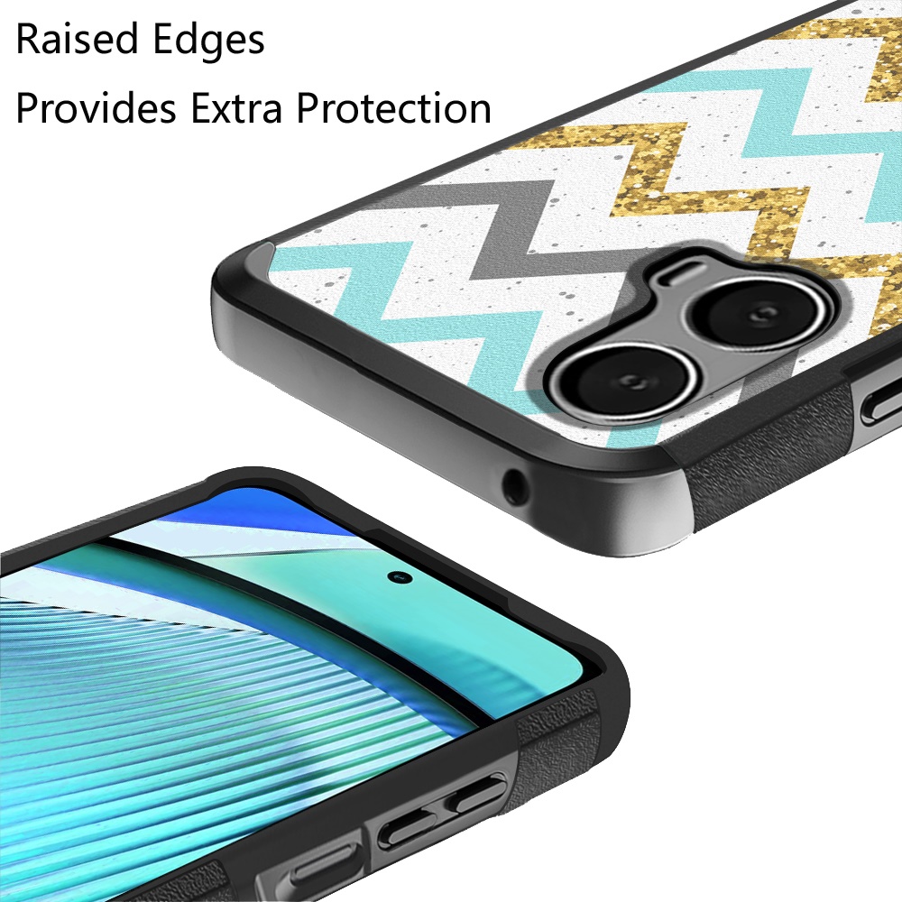 For Moto G Power 5G 2024 Tough Strong Hybrid Design Dual Layer Phone Case Cover - Zdjęcie 30 z 31