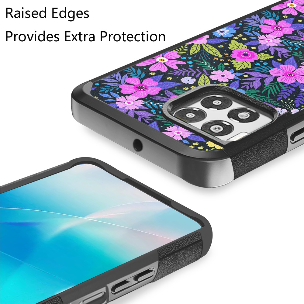 Custodia telefono doppio strato resistente design ibrido forte per REVVL 7 PRO 5G (PRO) - Foto 20 di 30