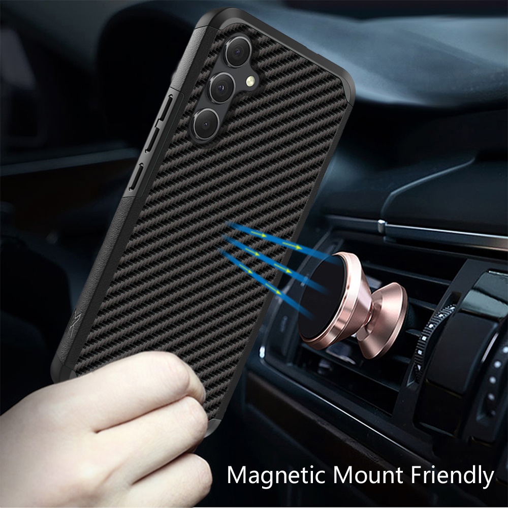 For Samsung A35 5G Case Tough Strong Heavy-Duty Design Cover + Tempered Glass - Picture 8 of 36