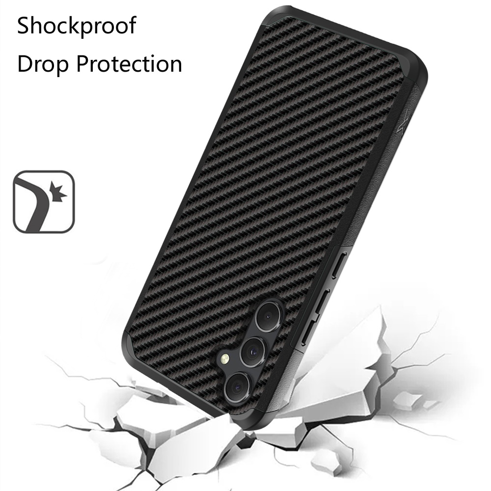 For Samsung A35 5G Case Tough Strong Heavy-Duty Design Cover + Tempered Glass - Picture 9 of 36