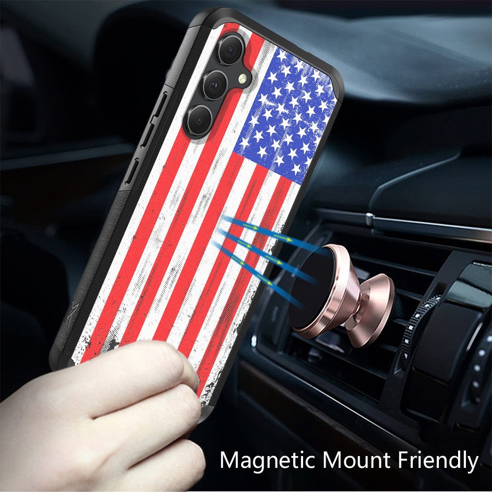 For Samsung A35 5G Case Tough Strong Heavy-Duty Design Cover + Tempered Glass - Picture 27 of 36