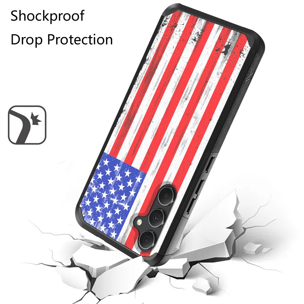 For Samsung A35 5G Case Tough Strong Heavy-Duty Design Cover + Tempered Glass - Picture 28 of 36
