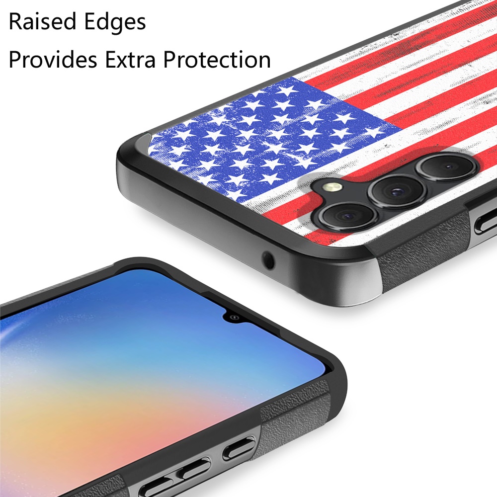 For Samsung A35 5G Case Tough Strong Heavy-Duty Design Cover + Tempered Glass - Picture 29 of 36