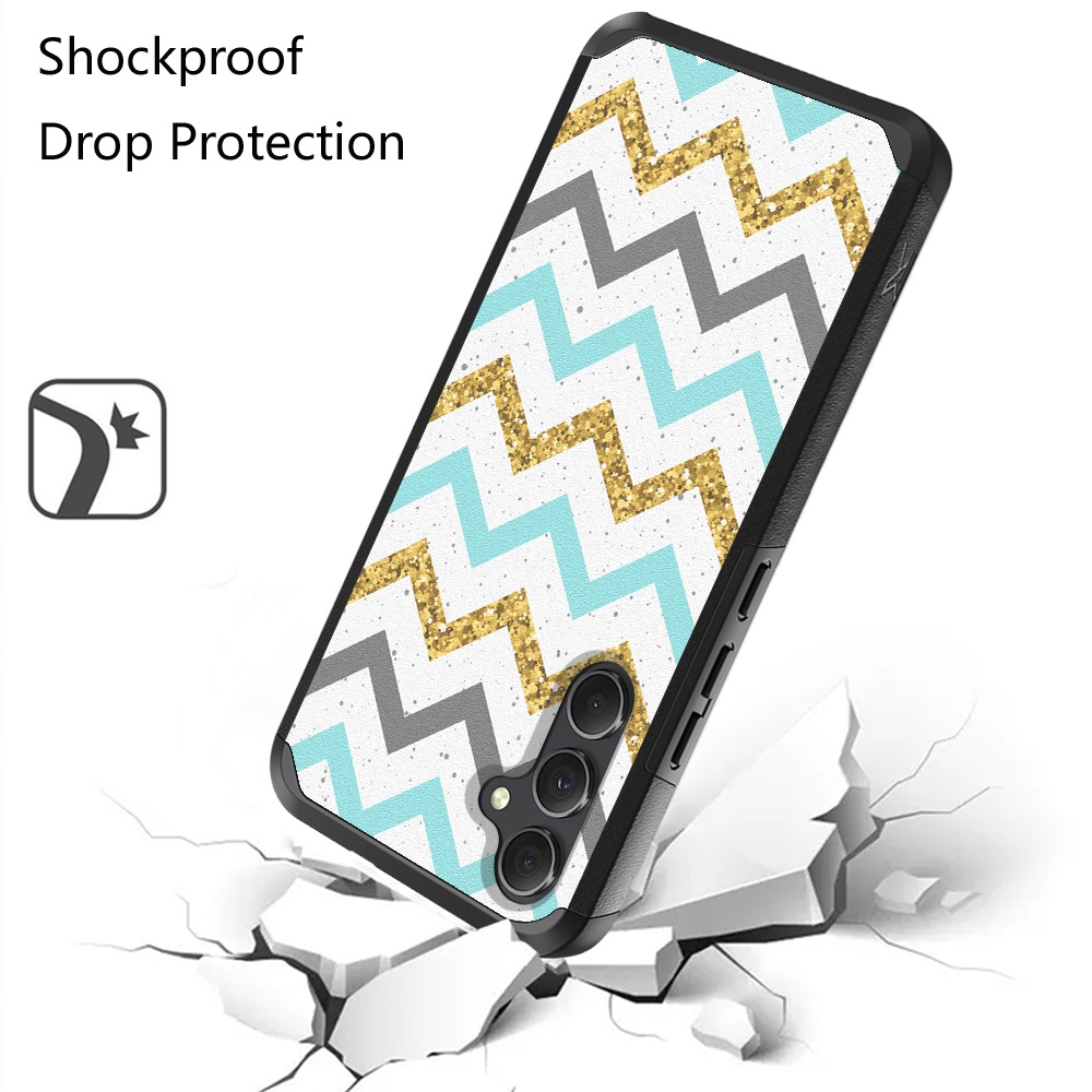 For Samsung A35 5G Case Tough Strong Heavy-Duty Design Cover + Tempered Glass - Picture 34 of 36