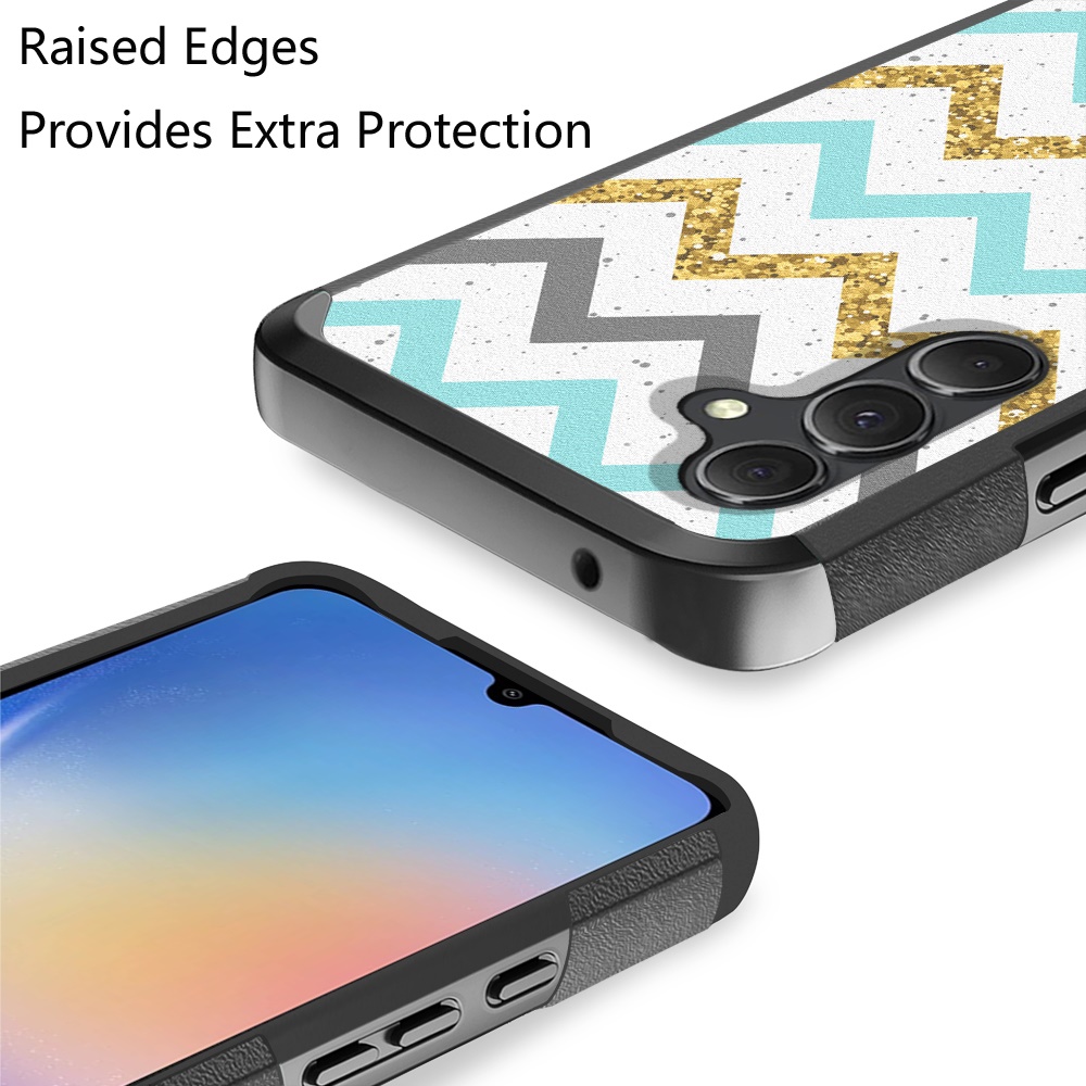 For Samsung A35 5G Case Tough Strong Heavy-Duty Design Cover + Tempered Glass - Picture 35 of 36