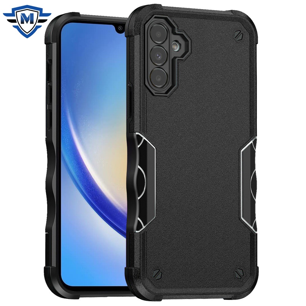 Funda para Samsung A35 5G agarre ergonómico resistente a prueba de golpes + vidrio templado - Imagen 5 de 32