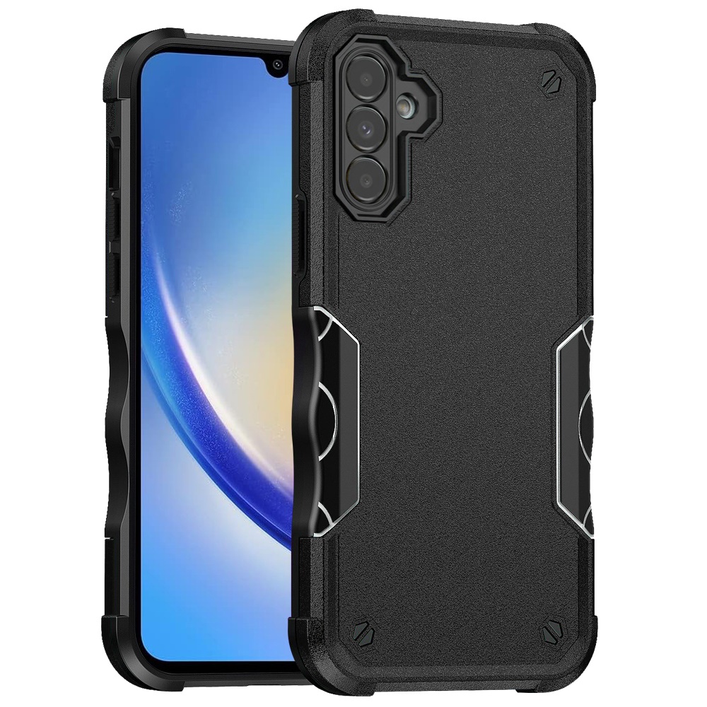 Funda para Samsung A35 5G agarre ergonómico resistente a prueba de golpes + vidrio templado - Imagen 6 de 32