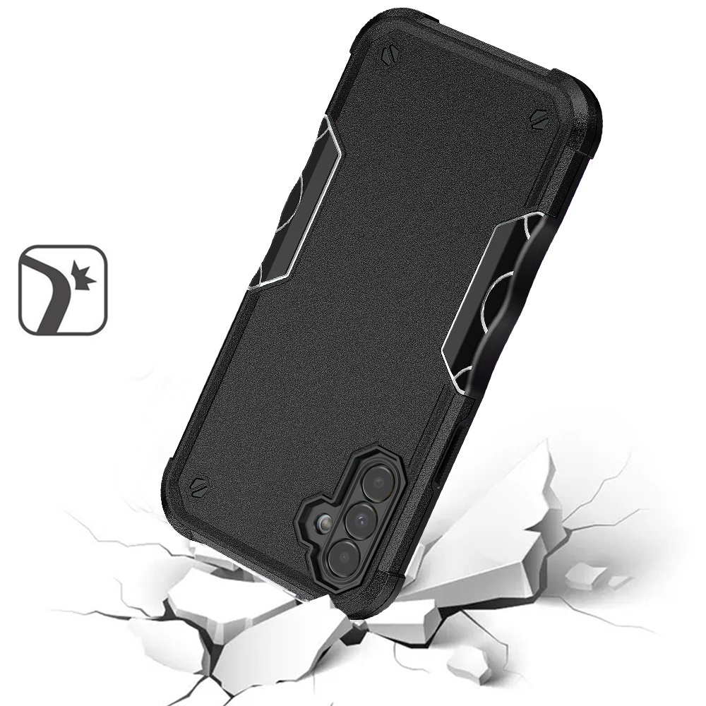 Funda para Samsung A35 5G agarre ergonómico resistente a prueba de golpes + vidrio templado - Imagen 8 de 32