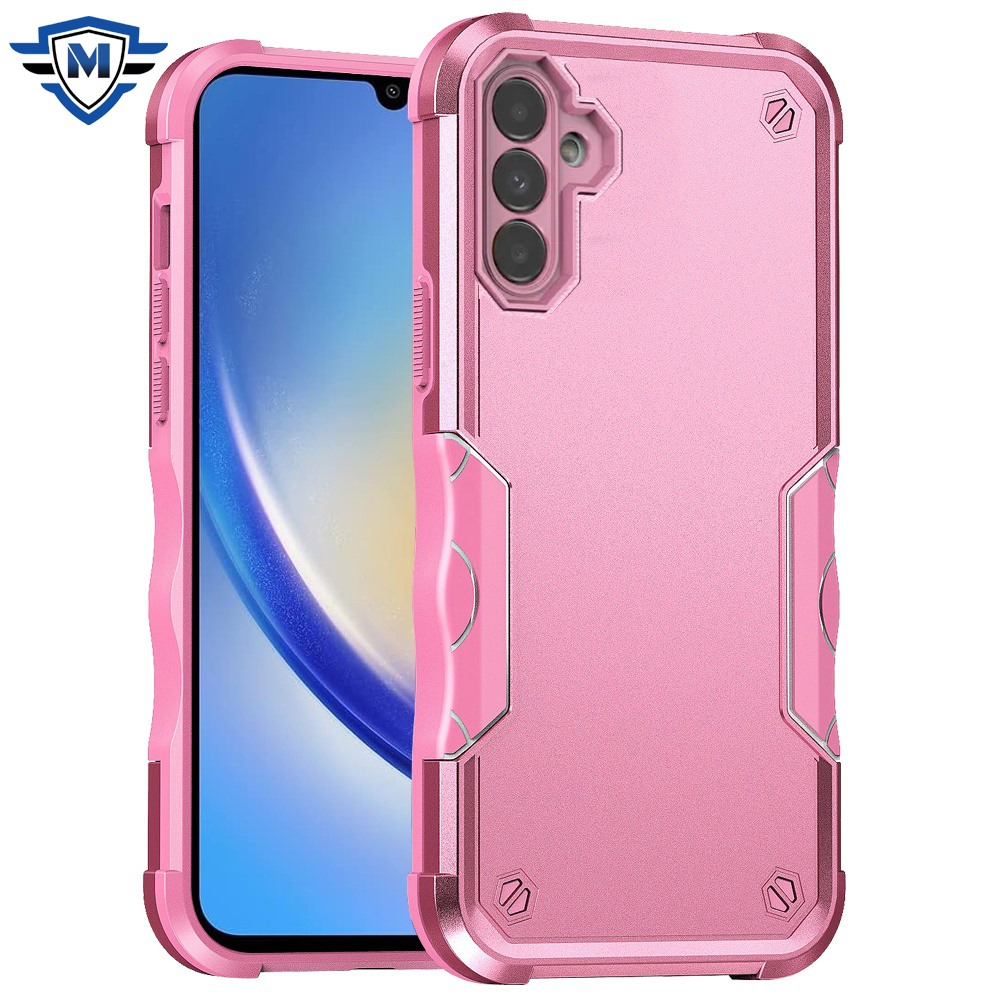 Funda para Samsung A35 5G agarre ergonómico resistente a prueba de golpes + vidrio templado - Imagen 24 de 32