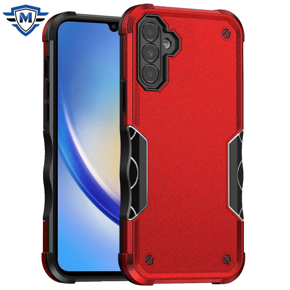 Funda para Samsung A35 5G agarre ergonómico resistente a prueba de golpes + vidrio templado - Imagen 25 de 32