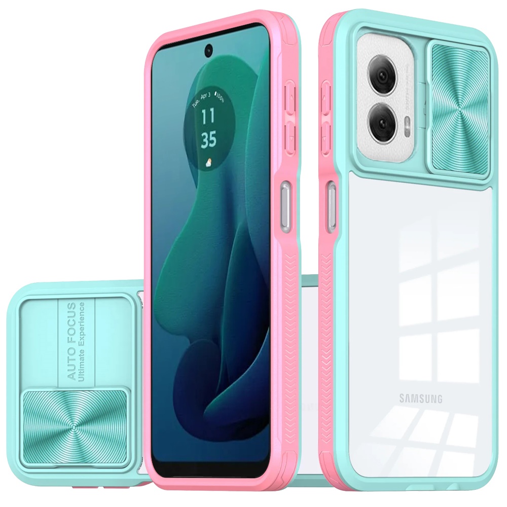 Funda deslizante híbrida resistente + vidrio templado para Moto G 5G (2024) - Imagen 10 de 20