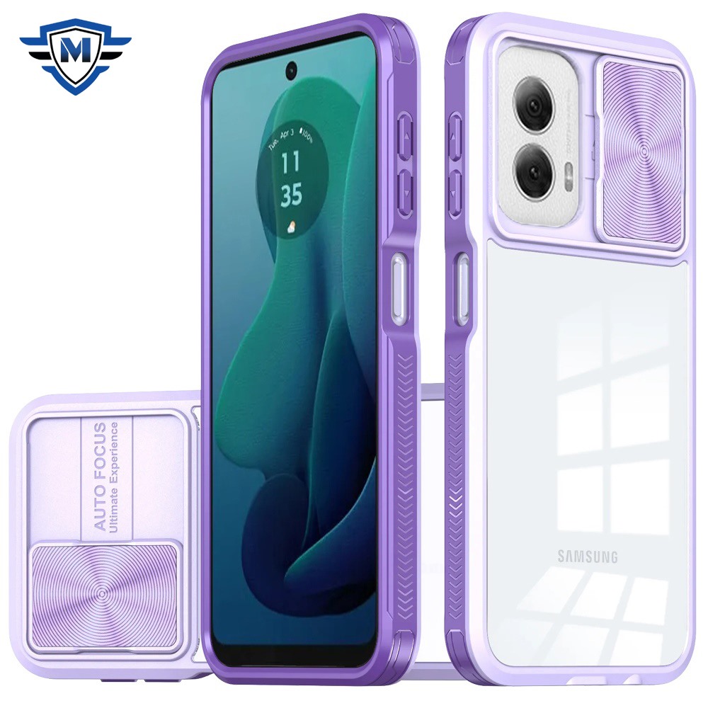 Funda deslizante híbrida resistente + vidrio templado para Moto G 5G (2024) - Imagen 13 de 20