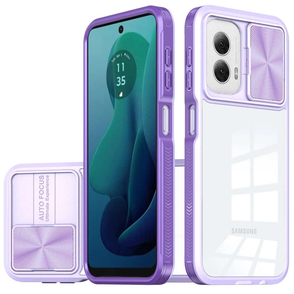 Funda deslizante híbrida resistente + vidrio templado para Moto G 5G (2024) - Imagen 14 de 20