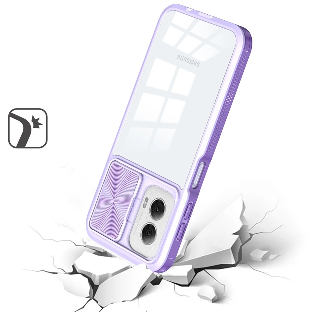 Funda deslizante híbrida resistente + vidrio templado para Moto G 5G (2024) - Imagen 16 de 20