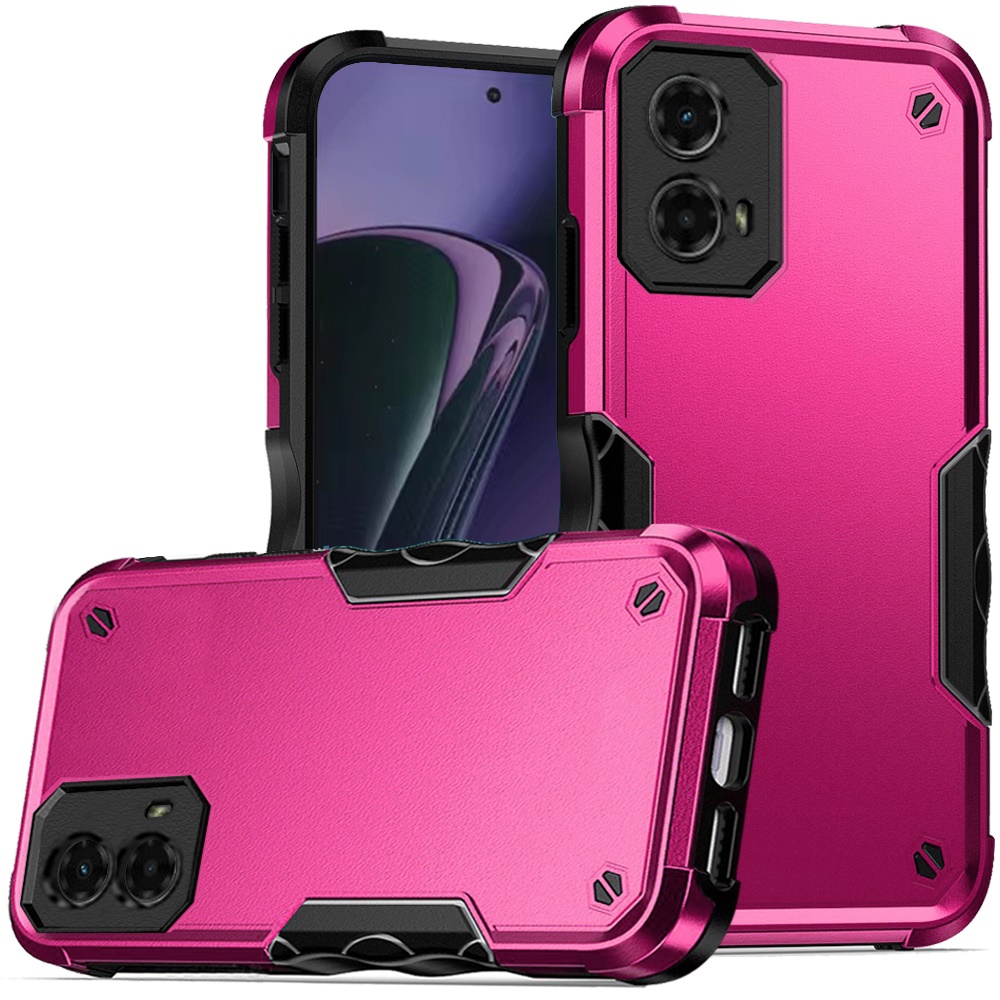 Per Moto G Stylus 5G 2024 Custodia Antiurto con Impugnatura Ergonomica + Vetro Temperato - Foto 31 di 39
