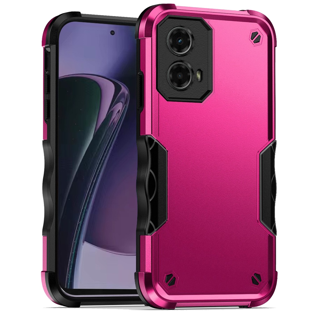 Per Moto G Stylus 5G 2024 Custodia Antiurto con Impugnatura Ergonomica + Vetro Temperato - Foto 34 di 39