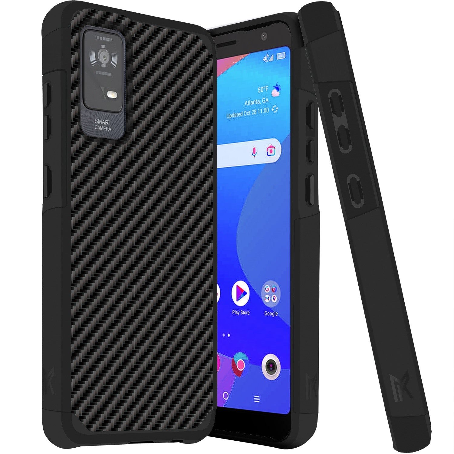 For TCL ION X Tough Strong MetKase Hybrid (Magnet Mount Friendly) Case Cover - Photo 9 sur 68