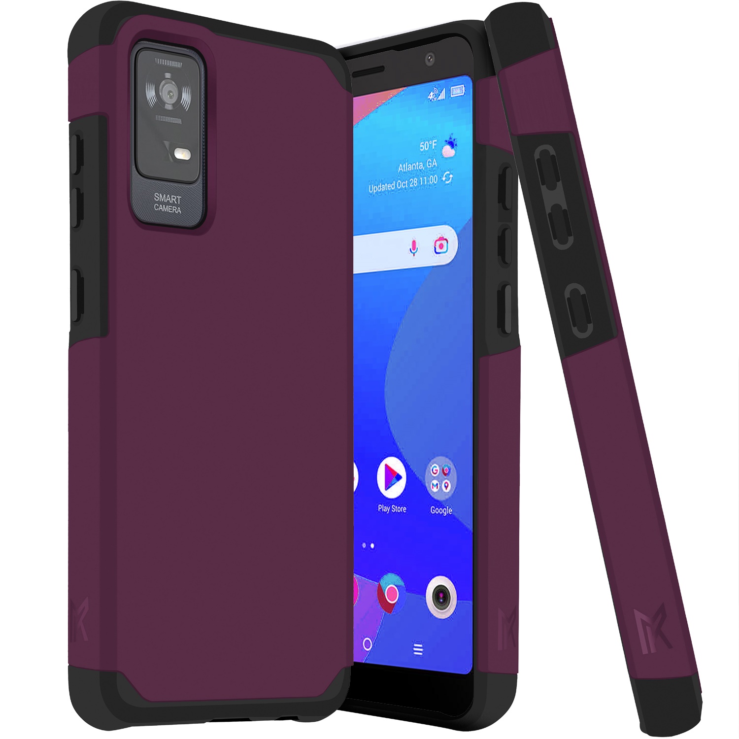 For TCL ION X Tough Strong MetKase Hybrid (Magnet Mount Friendly) Case Cover - Photo 25 sur 68