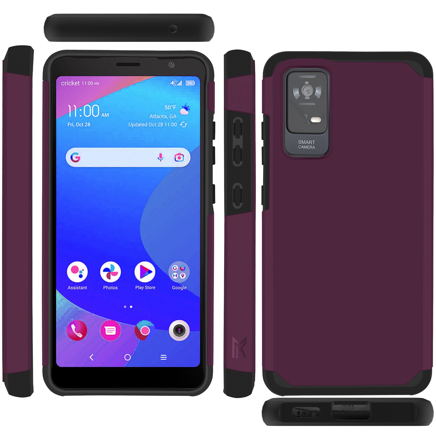 For TCL ION X Tough Strong MetKase Hybrid (Magnet Mount Friendly) Case Cover - Photo 27 sur 68