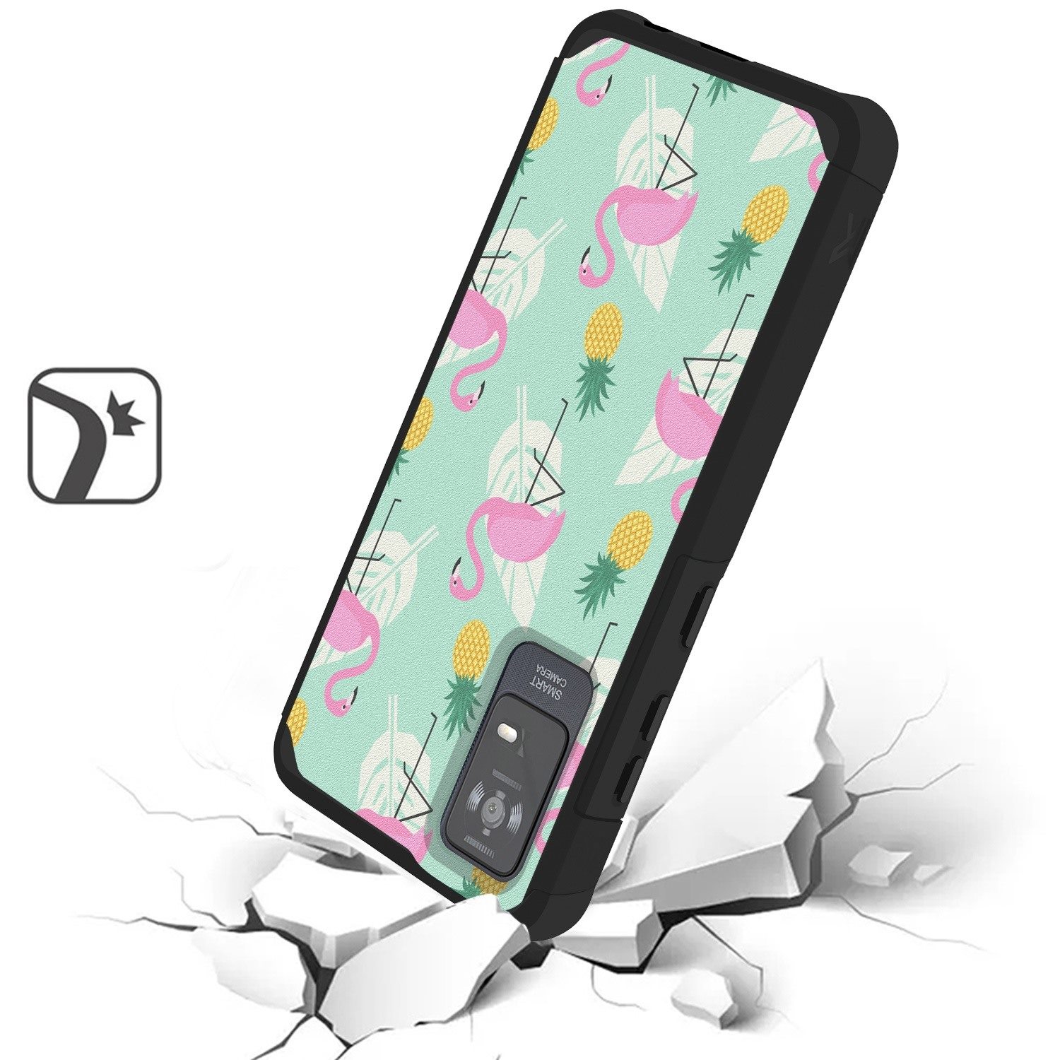 For TCL ION X Tough Strong MetKase Hybrid (Magnet Mount Friendly) Case Cover - Photo 39 sur 68