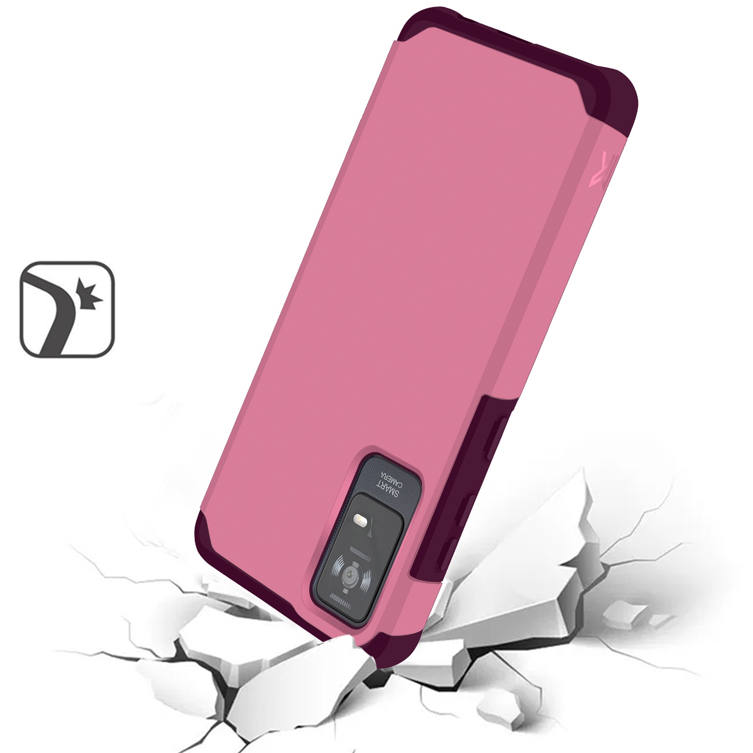 For TCL ION X Tough Strong MetKase Hybrid (Magnet Mount Friendly) Case Cover - Photo 43 sur 68
