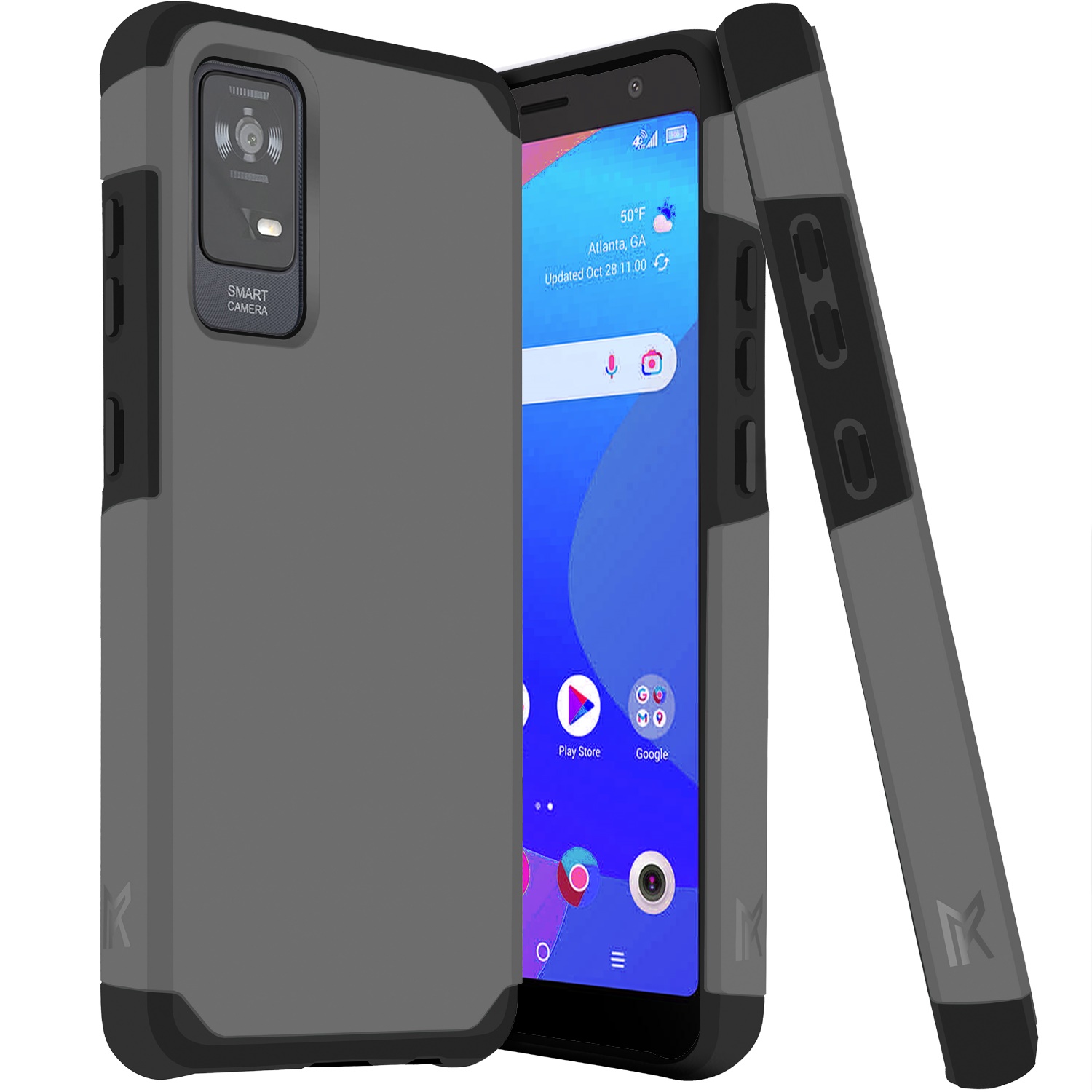 For TCL ION X Tough Strong MetKase Hybrid (Magnet Mount Friendly) Case Cover - Photo 17 sur 68