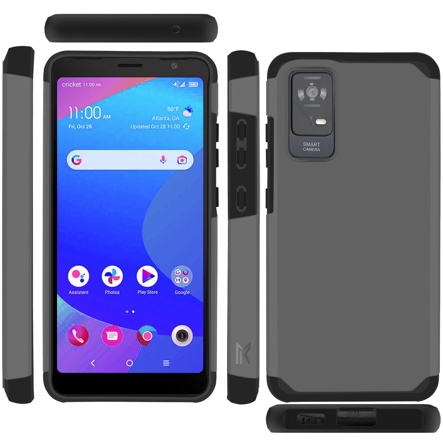 For TCL ION X Tough Strong MetKase Hybrid (Magnet Mount Friendly) Case Cover - Photo 20 sur 68