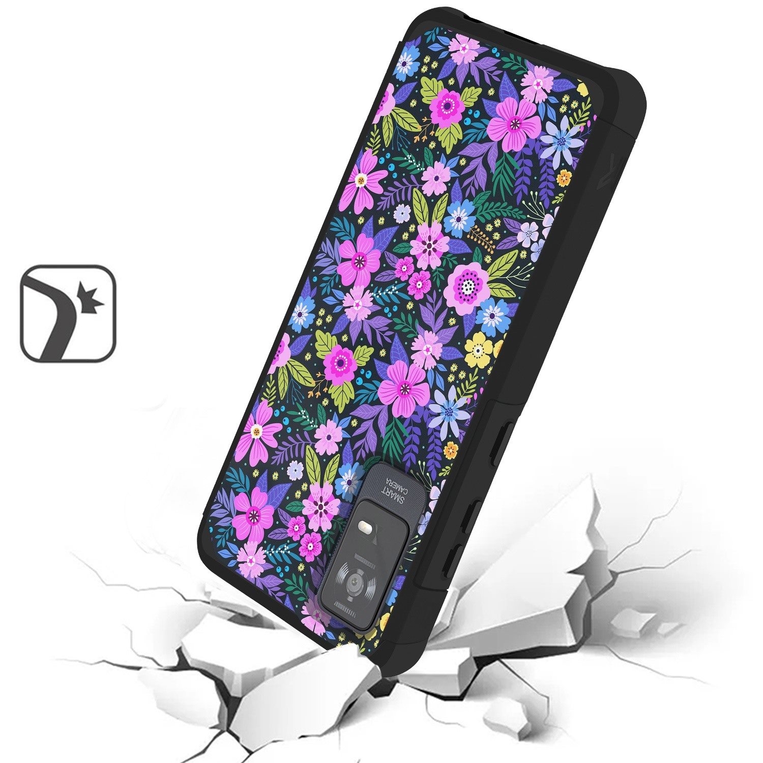 For TCL ION X Tough Strong MetKase Hybrid (Magnet Mount Friendly) Case Cover - Photo 51 sur 68
