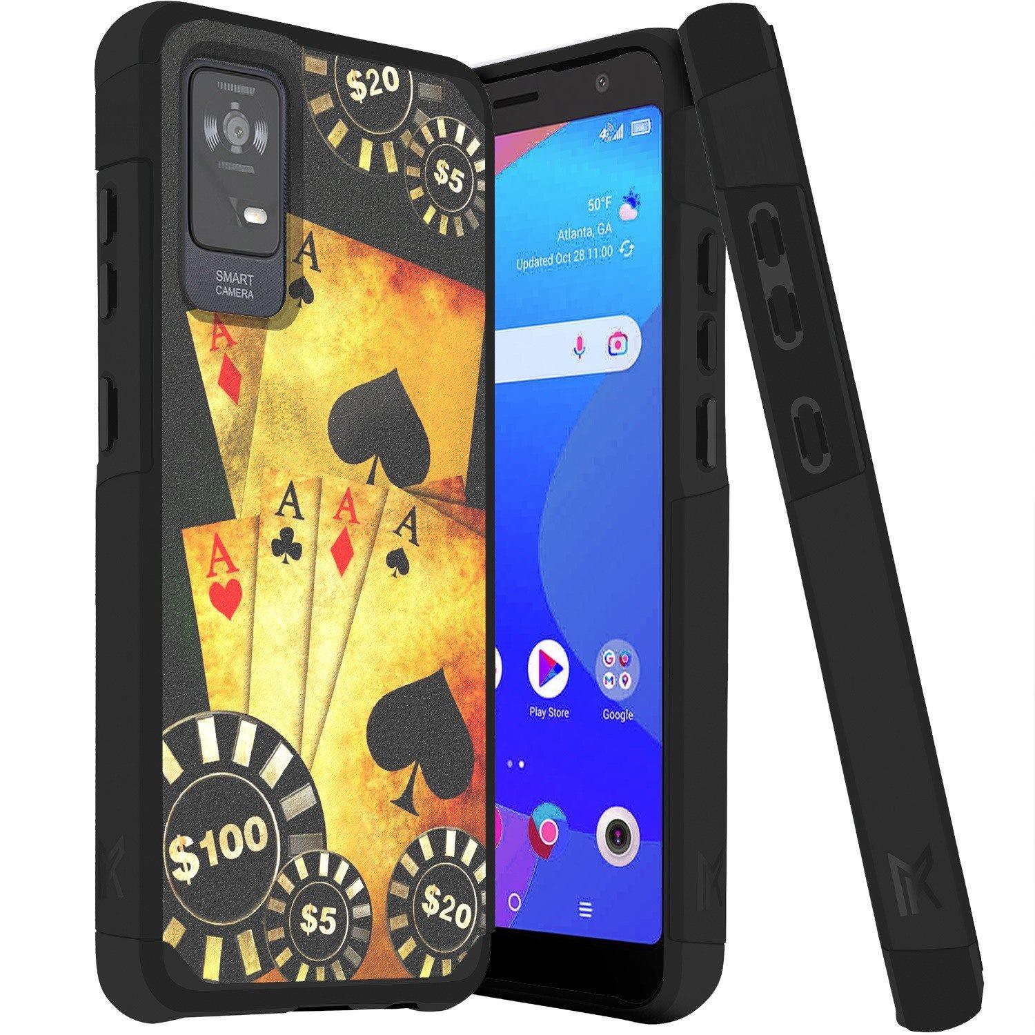 For TCL ION X Tough Strong MetKase Hybrid (Magnet Mount Friendly) Case Cover - Photo 53 sur 68