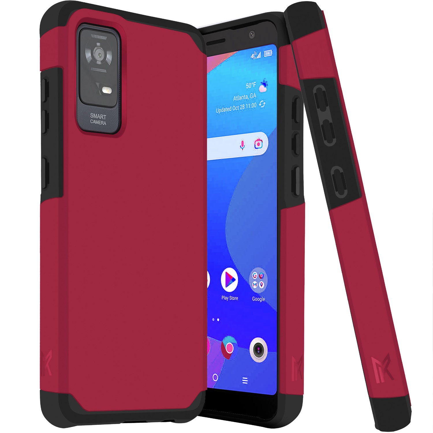For TCL ION X Tough Strong MetKase Hybrid (Magnet Mount Friendly) Case Cover - Photo 61 sur 68