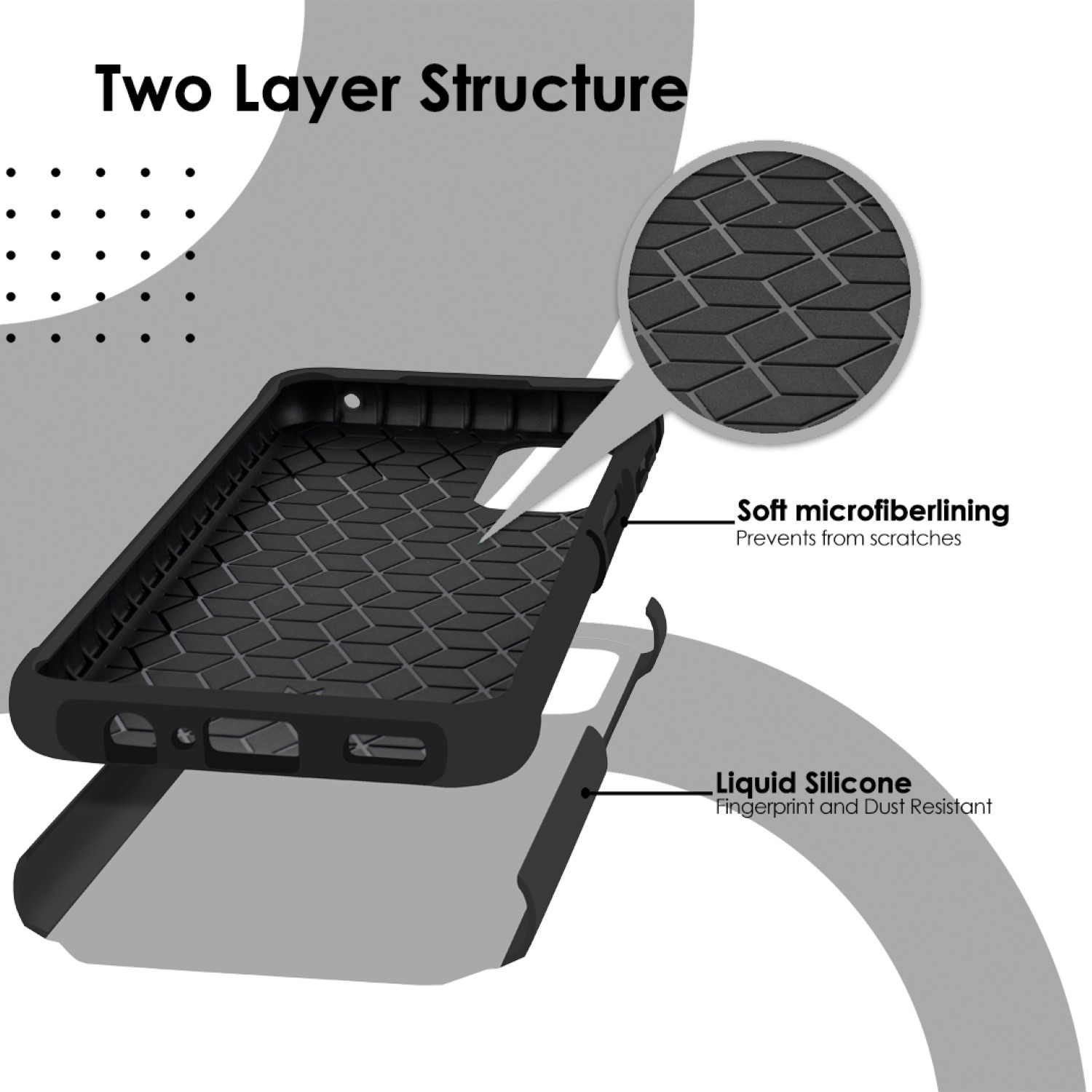 Funda Carcasa Híbrida Doble Capa Resistente Fuerte Para Revvl 6 Pro 5G (Amigable para Montaje) - Imagen 10 de 98