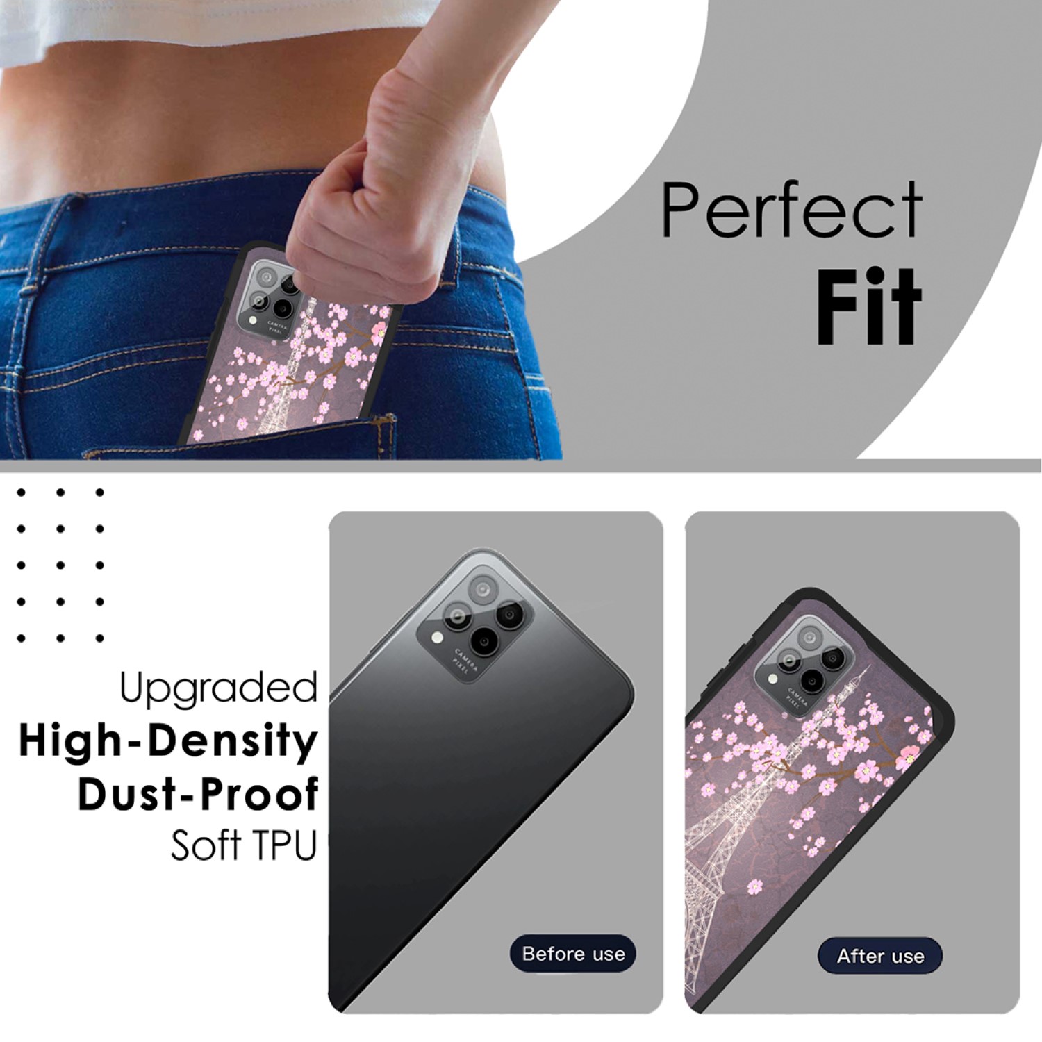 Funda Carcasa Híbrida Doble Capa Resistente Fuerte Para Revvl 6 Pro 5G (Amigable para Montaje) - Imagen 40 de 98