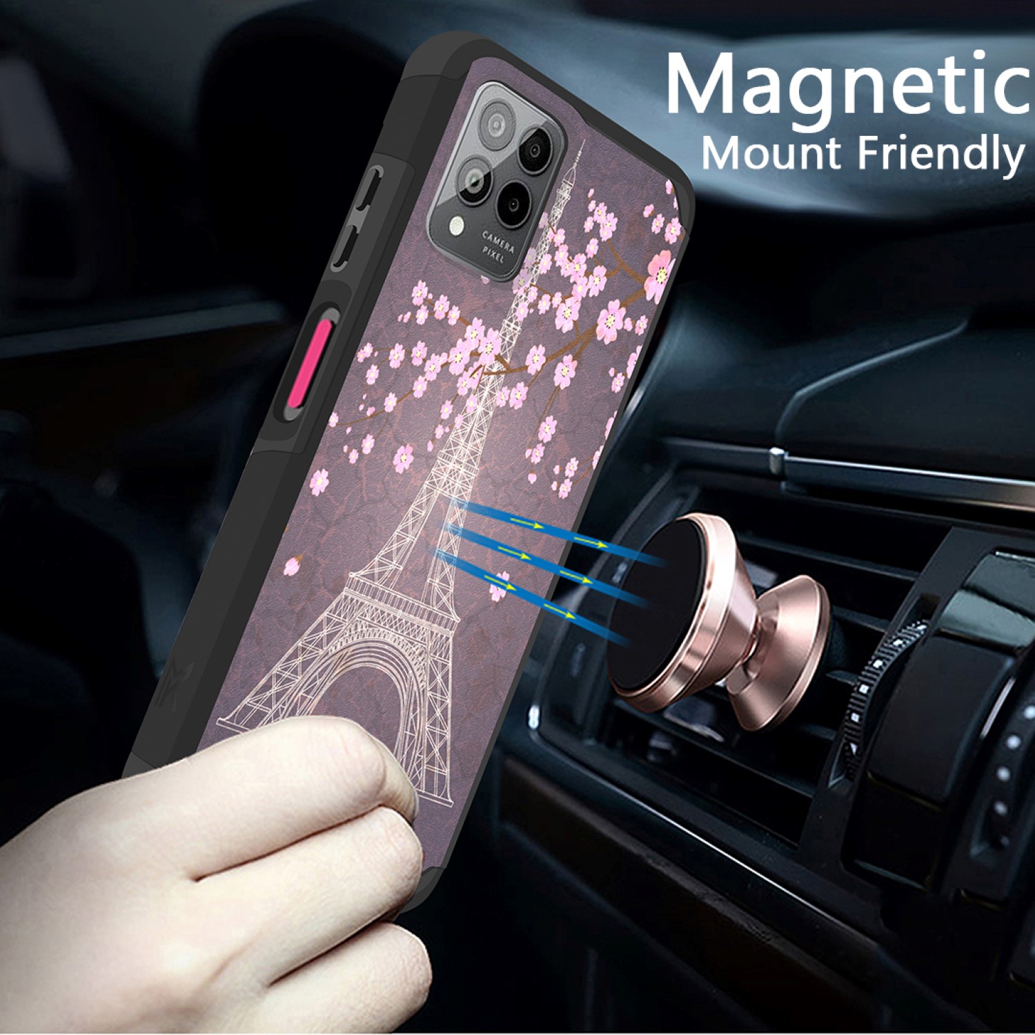 Funda Carcasa Híbrida Doble Capa Resistente Fuerte Para Revvl 6 Pro 5G (Amigable para Montaje) - Imagen 41 de 98