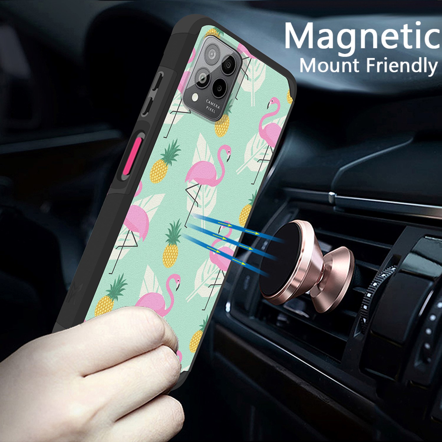 Funda Carcasa Híbrida Doble Capa Resistente Fuerte Para Revvl 6 Pro 5G (Amigable para Montaje) - Imagen 34 de 98