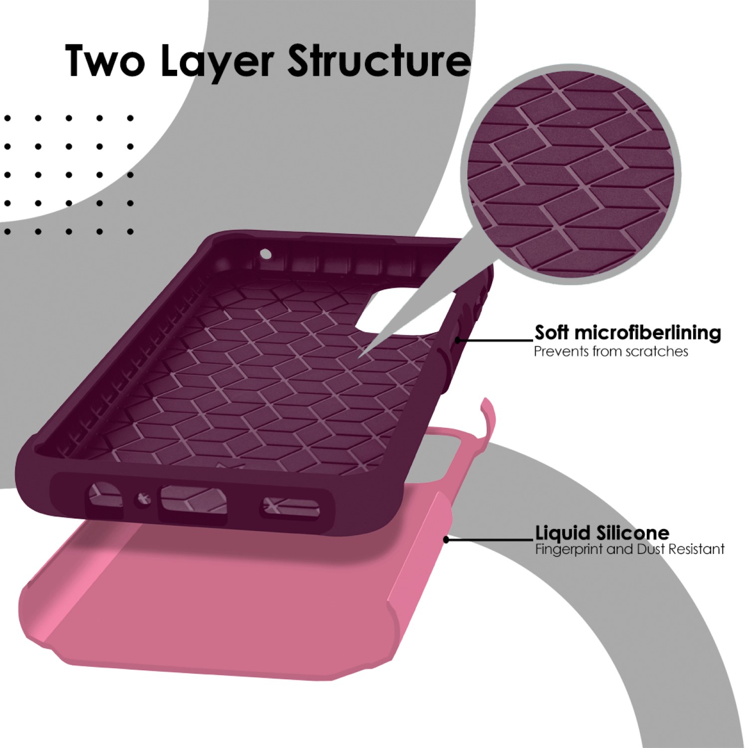 Funda Carcasa Híbrida Doble Capa Resistente Fuerte Para Revvl 6 Pro 5G (Amigable para Montaje) - Imagen 53 de 98