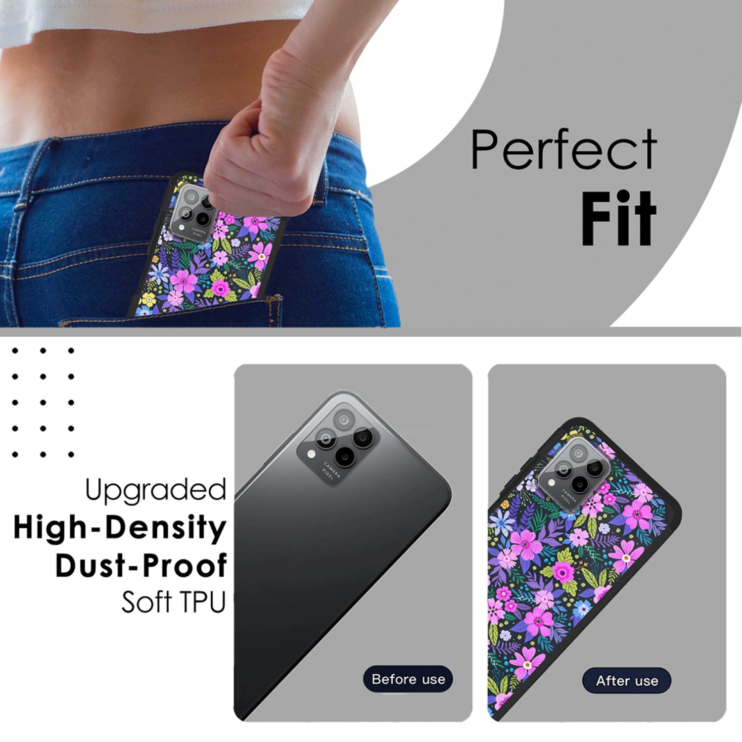 Funda Carcasa Híbrida Doble Capa Resistente Fuerte Para Revvl 6 Pro 5G (Amigable para Montaje) - Imagen 60 de 98