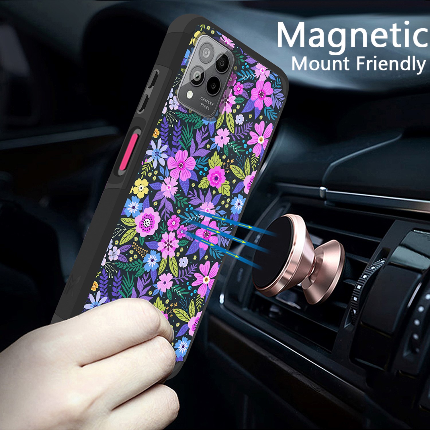 Funda Carcasa Híbrida Doble Capa Resistente Fuerte Para Revvl 6 Pro 5G (Amigable para Montaje) - Imagen 62 de 98