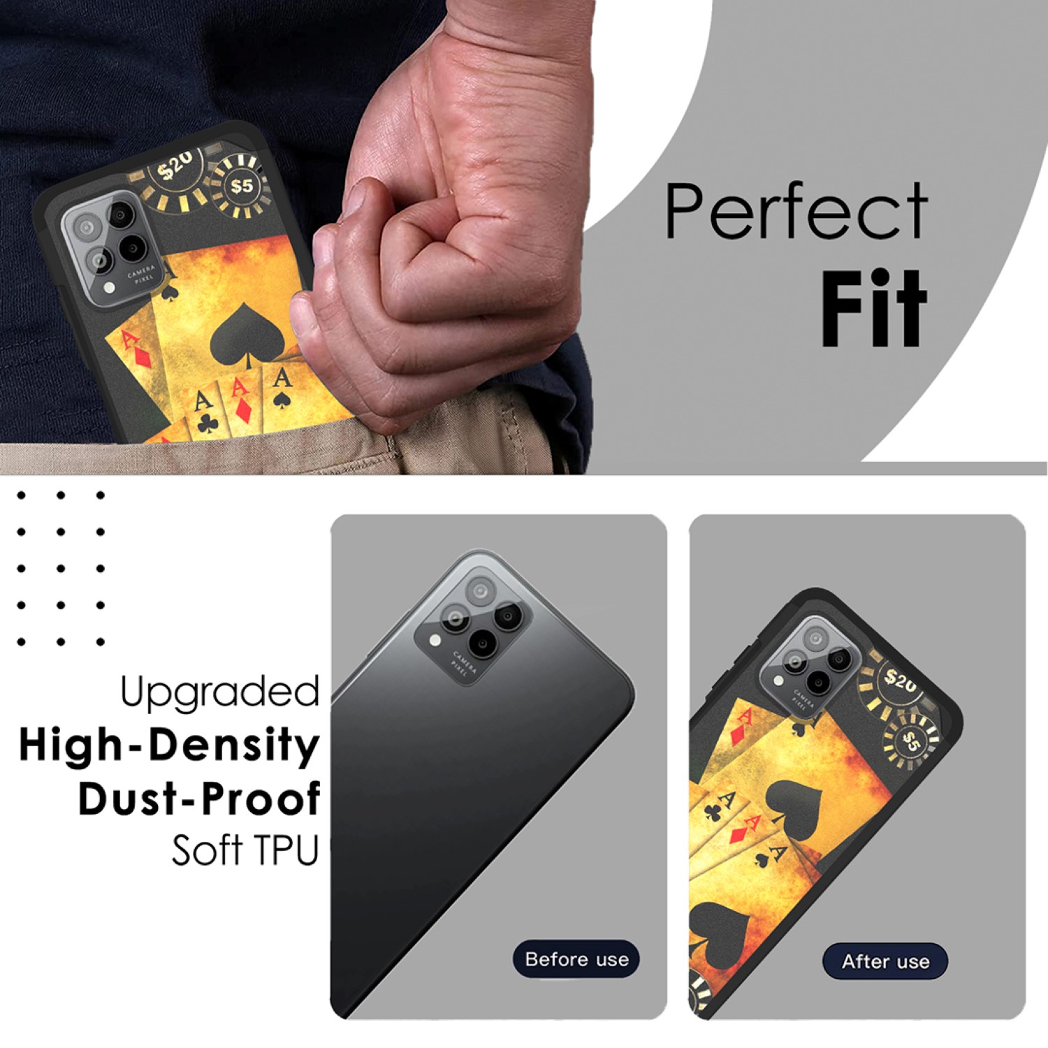 Funda Carcasa Híbrida Doble Capa Resistente Fuerte Para Revvl 6 Pro 5G (Amigable para Montaje) - Imagen 69 de 98