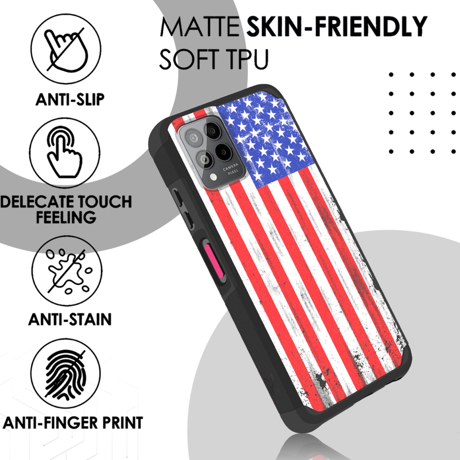 Funda Carcasa Híbrida Doble Capa Resistente Fuerte Para Revvl 6 Pro 5G (Amigable para Montaje) - Imagen 80 de 98