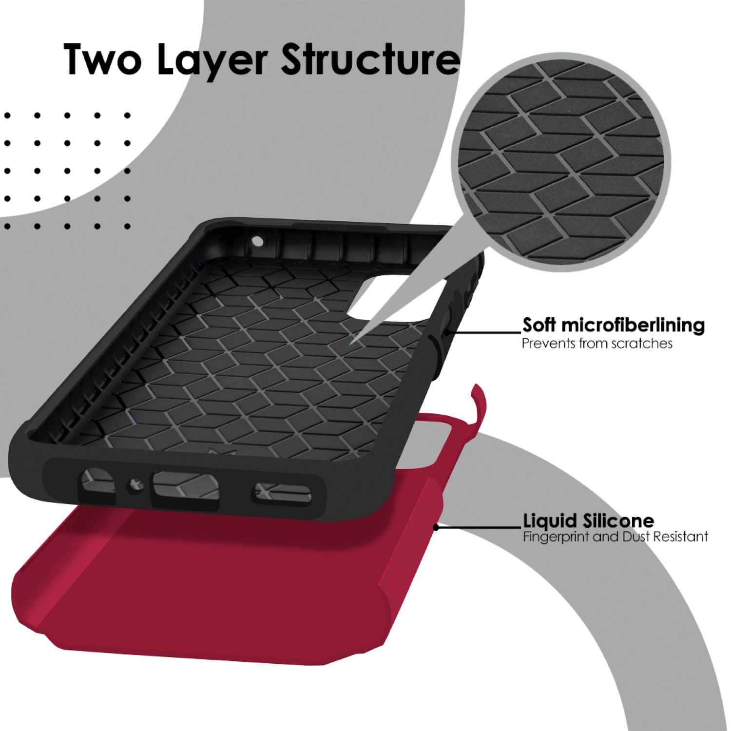 Funda Carcasa Híbrida Doble Capa Resistente Fuerte Para Revvl 6 Pro 5G (Amigable para Montaje) - Imagen 88 de 98