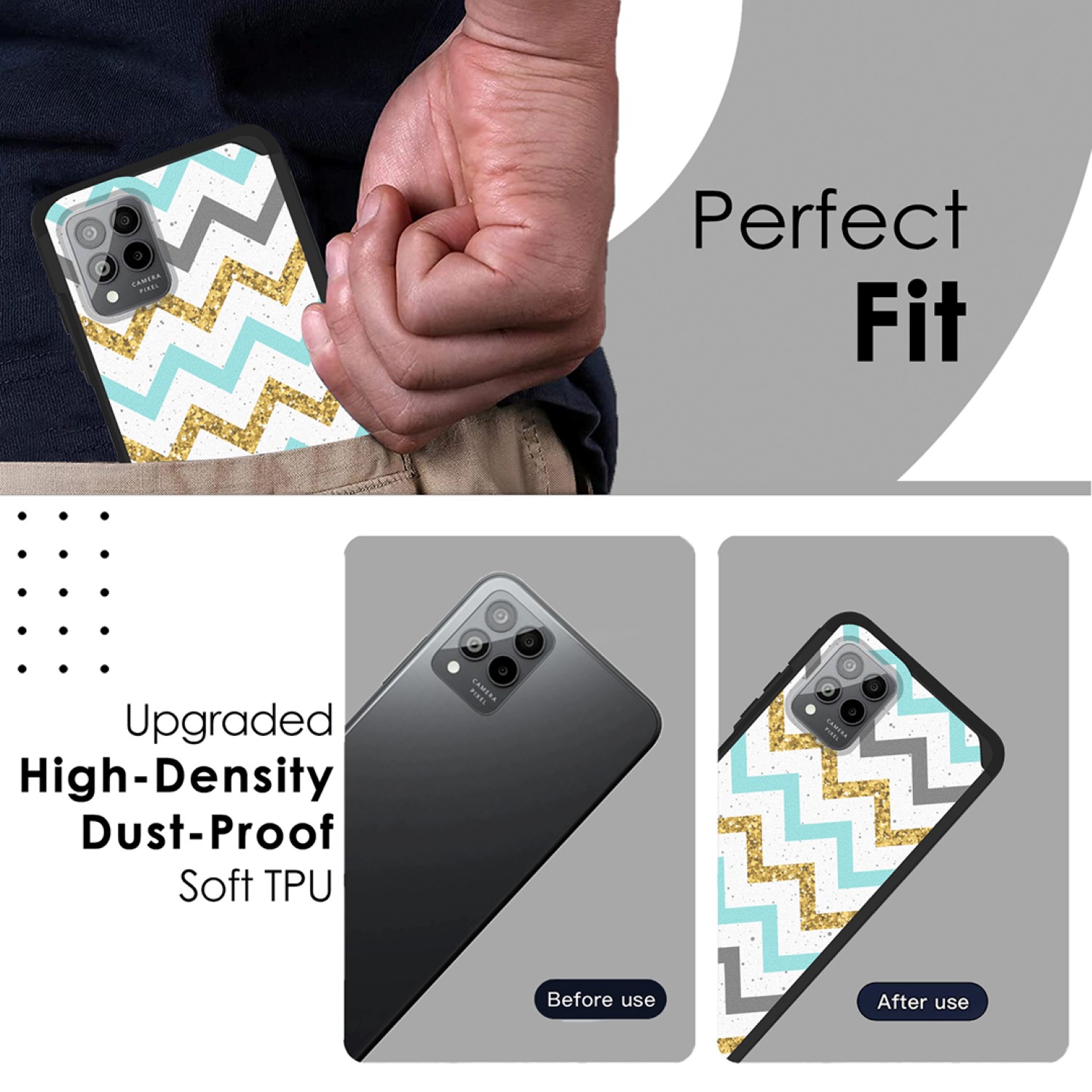 Funda Carcasa Híbrida Doble Capa Resistente Fuerte Para Revvl 6 Pro 5G (Amigable para Montaje) - Imagen 96 de 98