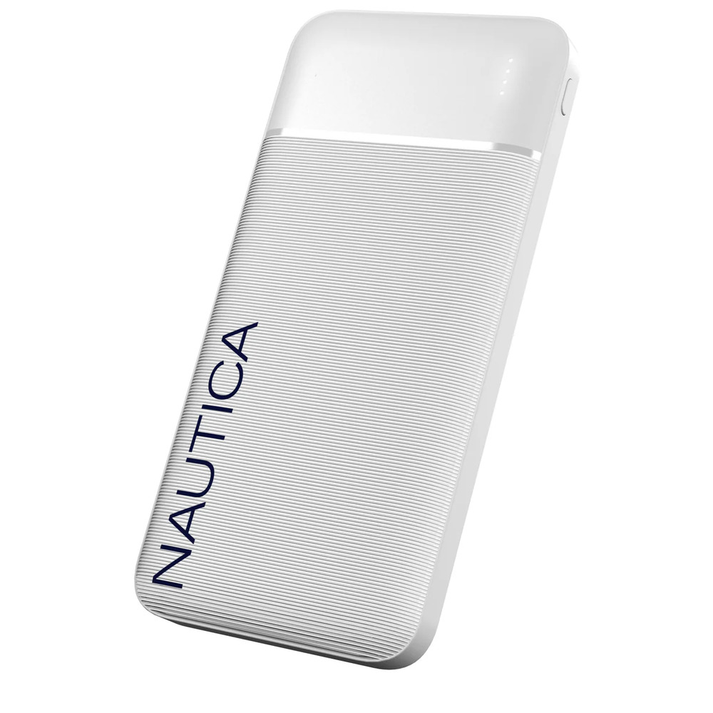 NAUTICA URBAN ULTRA SLIM PORTABLE CHARGER 10000mah PB100 - WHITE (LANE C RACK 6 NAUTICA 40)