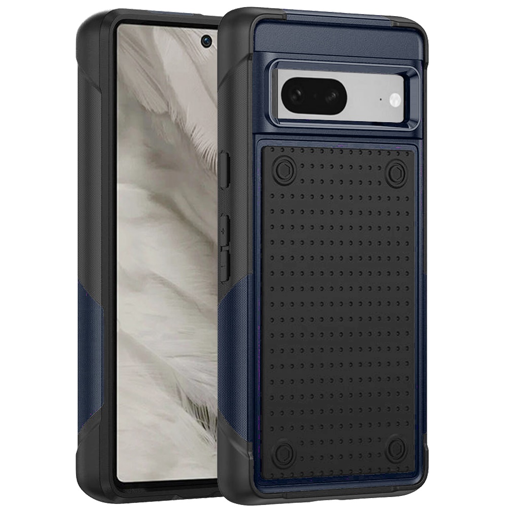 Custodia per Google Pixel 8 5G doppio strato design traforato antiurto - Foto 6 di 9