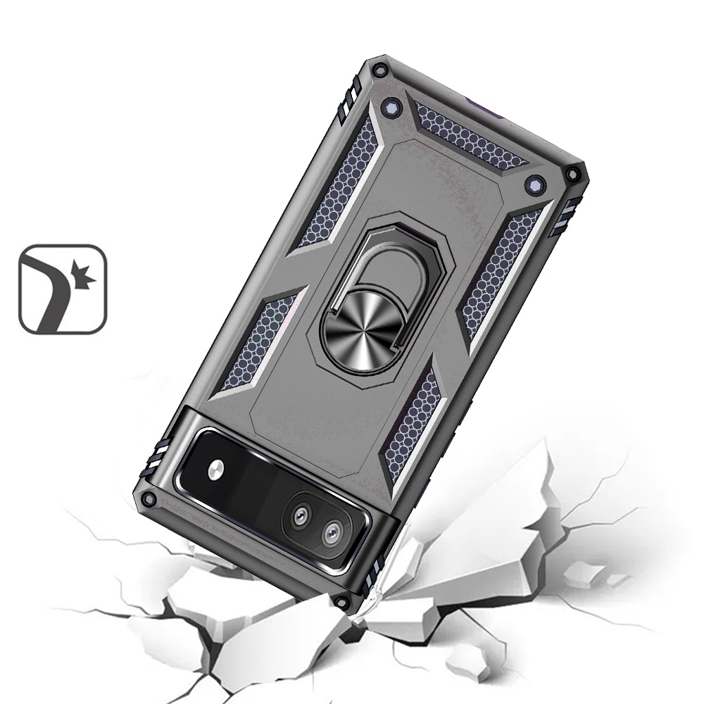 For Google Pixel 7A Case Ring Magnetic Kickstand Protective Hybrid Phone Cover - Picture 16 of 16