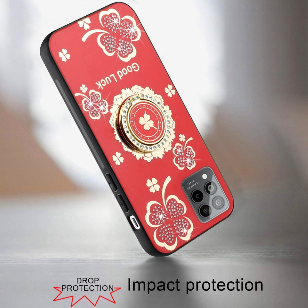 Funda para teléfono de moda brillante con estrás para REVVL 6X PRO 5G (2023) - Imagen 9 de 9