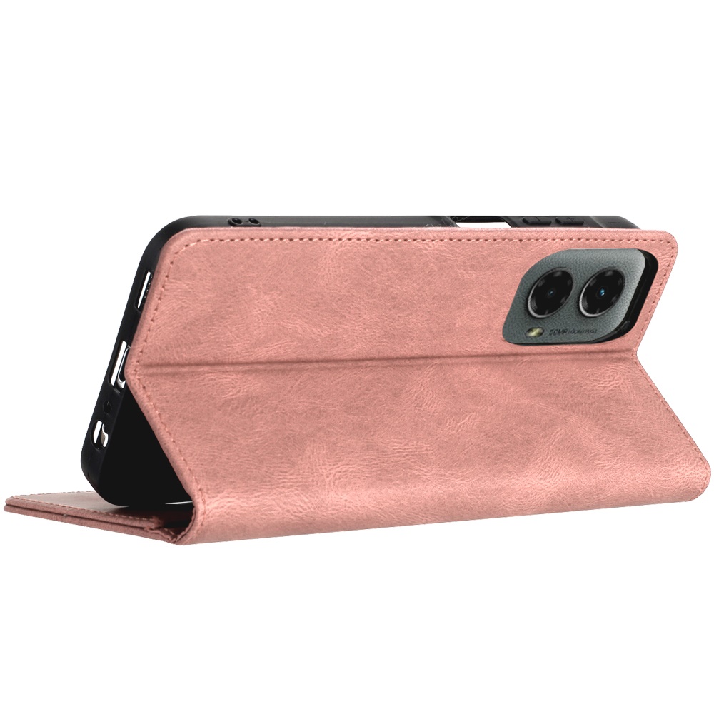For Moto G Stylus 5G 2024 Case Phone Wallet PU Vegan Leather + Tempered Glass - Photo 22 sur 23